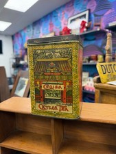 Antique Choisa Ceylon Tea Tin