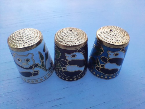Set cloisonné chinese - set, 3