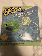 Inflatable Dolphin & Turtle Cruisers Swimming Pool Toys