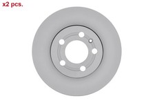 X2 PCS FRONT BRAKE DISC ROTORS