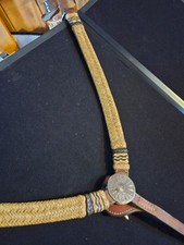 DENNIS MORELAND Cowboy Tack Rawhide Trim Western Horse BREAST COLLAR