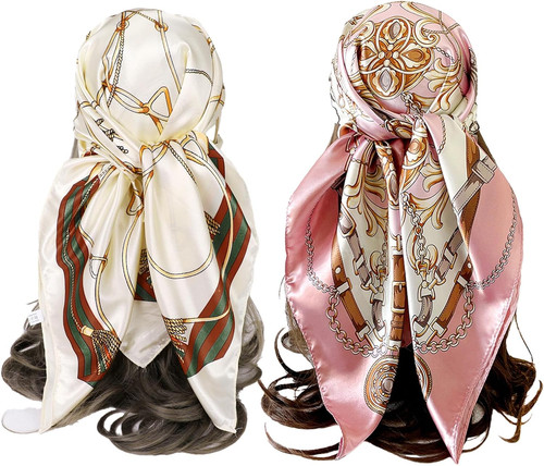 Large square satin - large,