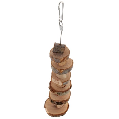 Brown wooden hamster - wooden, molar