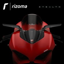 PAIR OF BLACK STEALTH MIRRORS