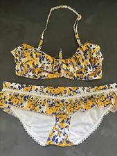 Ladies Navy Blue White Yellow