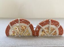 John Lewis Orange Beaded