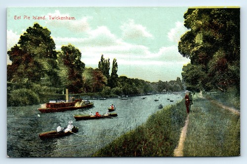 Postcard twickenham eel - -, pie