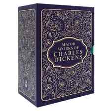 Major Works of Charles Dickens 5 Book Box Set Deluxe Hardback Oliver Twist,Hard