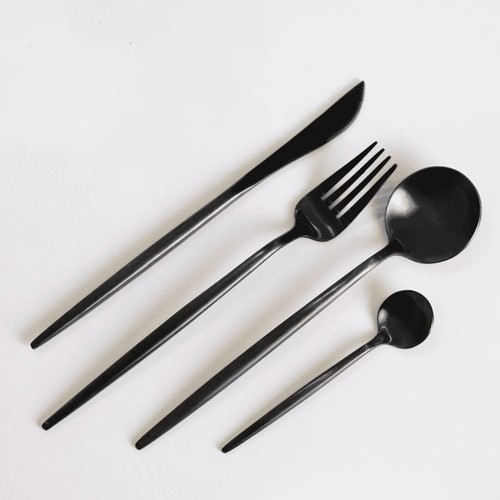 Stainless steel piece black - stainless,