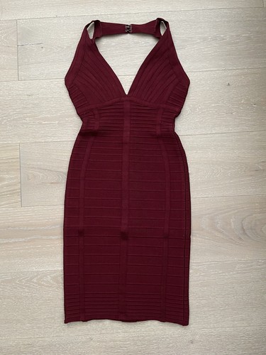 New bnwt herve leger deep - bnwt, red
