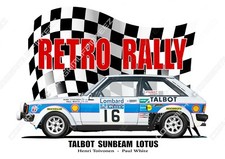 TALBOT SUNBEAM LOTUS  t-shirt