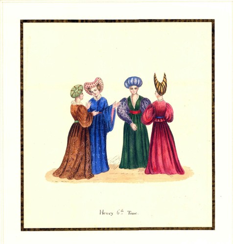 1860 1870 original watercolour - 1860-1870,