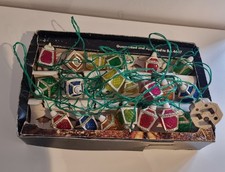 Vintage, 1970s PIFCO Christmas Lights.  20 Lanterns Indoor Use
