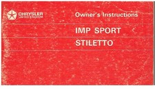 SUNBEAM IMP SPORT & STILETTO