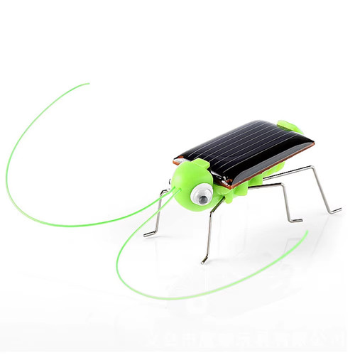 Solar grasshopper toy puzzle - solar,