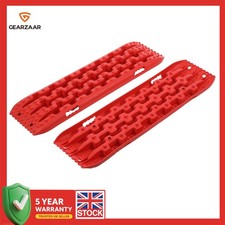 Recovery Tracks Sand Anti-Skid 4x4 Boards Off-Road Mat Snow Dust Mud Heavy Duty