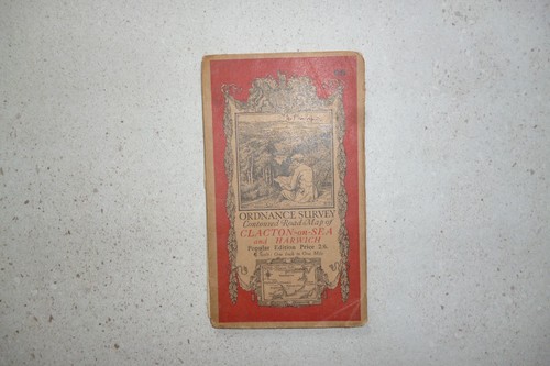 Vintage ordnance survey - ordnance, map