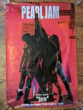 Pearl Jam Ten Promo Poster 60 CM x 90 CM Vintage