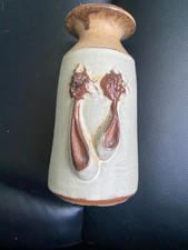Shelf Pottery Vase..1970-80's Studio Pottery Halifax Vintage Excellent Condition