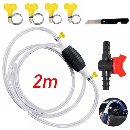 Manual hand siphon barrel pump - manual,