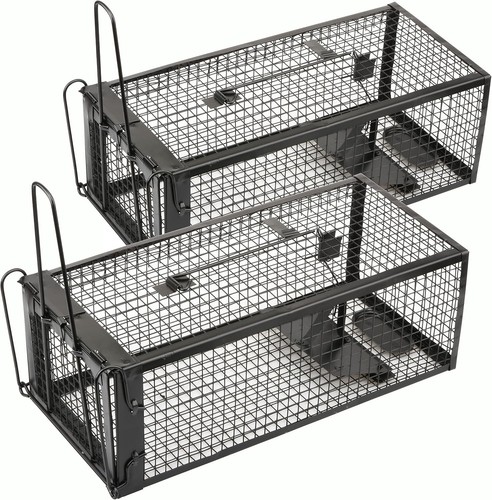 Pack rat traps humane - 2-pack,