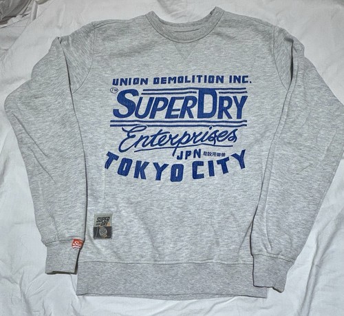 Superdry men light grey - men's, grey/blue