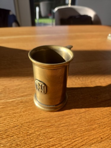 Rare double bronze tumbler - tumbler, "n"