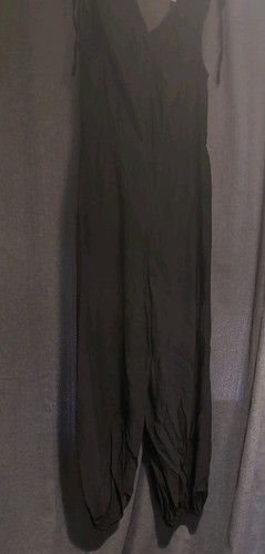 Primark black jumpsuit with - black,