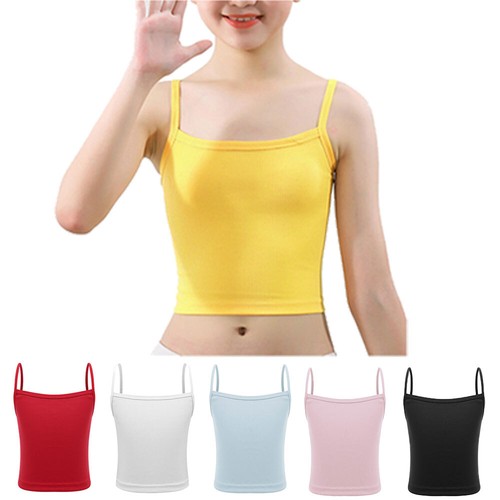 Kids girls solid camisole - girls,