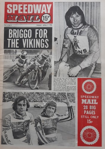 Speedway mail newspaper - speedway, barry