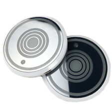 LED Car Cup Bottle Holder Bottom Pad Atmosphere Lamp Anti-slip Coaster Mat 2Pcs