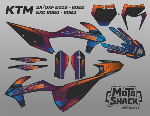 Ktm decal kit - kit, sx