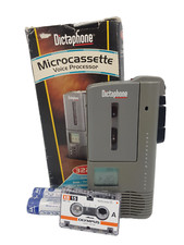 Dictaphone 3226 MicroCassette Voice Recorder Dictaphone Dictation Machine Grey