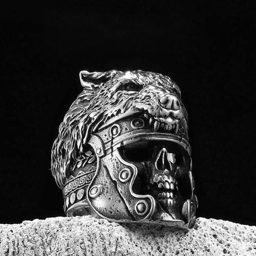 Gladiator wolf warrior skull - gladiator,