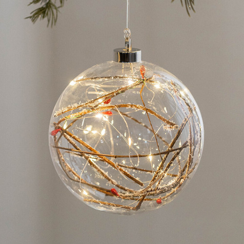 Extra large glass baubles - extra,
