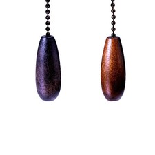 Handcrafted Wooden Bathroom Toilet Pull Chain Cord Handle Artisan Made