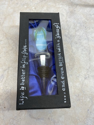 Novelty bottle stopper with - stopper,