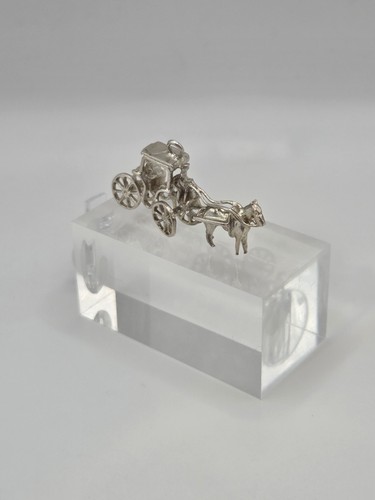 Vintage sterling silver horse - silver,