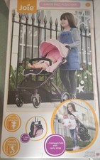 Joie junior Pact Pram in Pale Pink Dolls pushchair