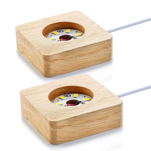 Pack wooden led display - 2, base