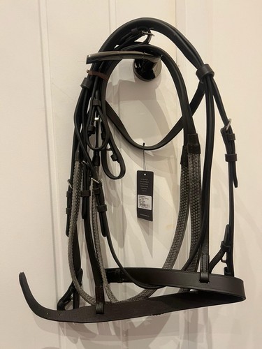 Hunter bridle with rubber - hy,