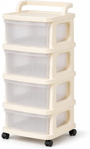 5 drawers plastic - drawers,