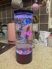 LED Bubble Fish Lamp USB Desktop Table Aquarium Lamp