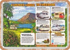 METAL SIGN - 1976 Commer Space