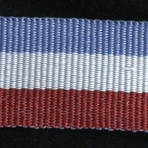 Red white blue grosgrain - red,