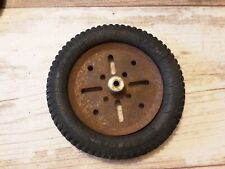 Meccano #142b DUNLOP 1930-34 tyre on 3" pulley hardened see des