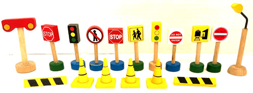 Wooden rail road signs - 17,