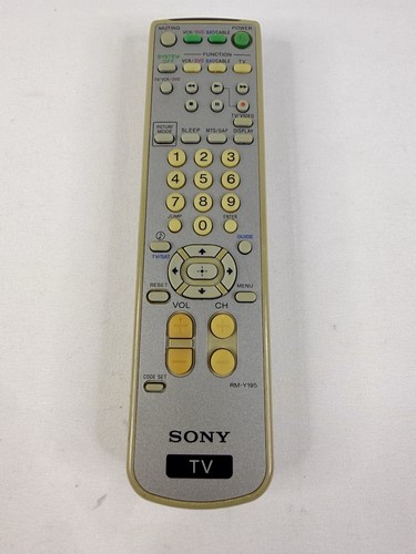 Original sony y195 remote - sony, rm-y195