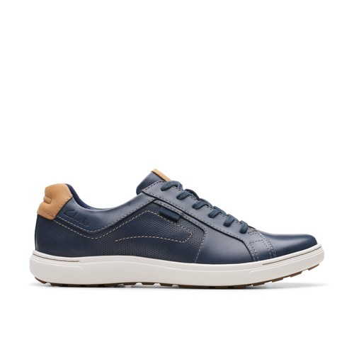 Clarks mens mapstone lace navy - mens,