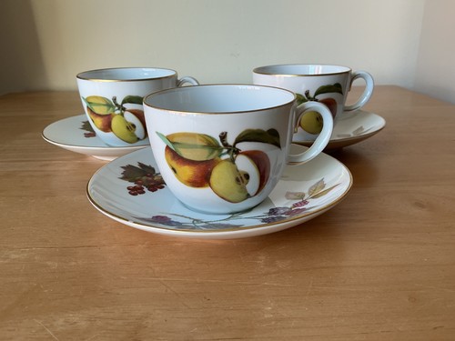 Royal worcester evesham 3 x - royal,